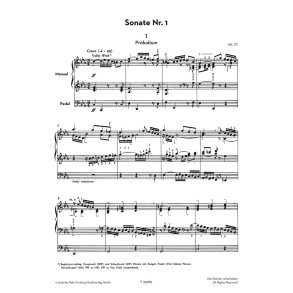 Ausgewählte Orgelsonaten : op. 27, 111, 146, 168, 175, 181 - Herausgegeben von Martin Weyer